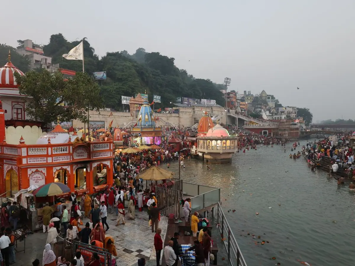 Har Ki Pauri ghat on the Ganga in Haridwar