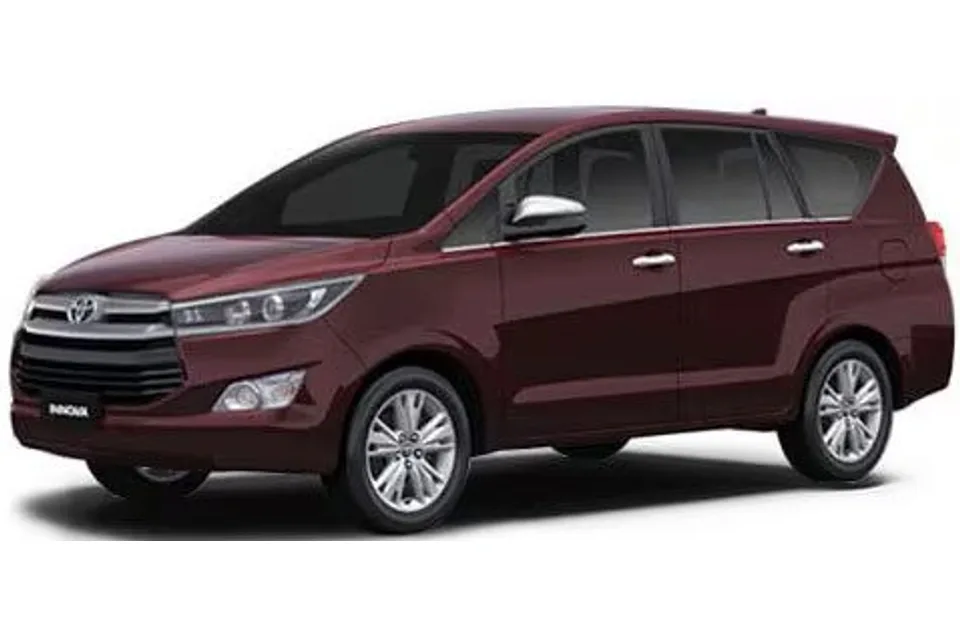 Toyota Innova Crysta VX taxi for hire in Noida